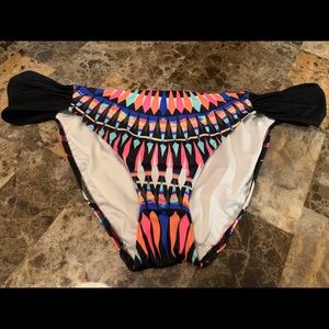 VS PINK print cheeky bikini bottom